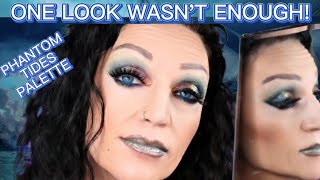 THIS PALETTE IS TOO GOOD TO USE ONCE! 👻🌊 NOMAD PHANTOM TIDES PALETTE 2ND LOOK