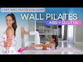تمارين بيلاطس الحائطية لإنقاص الوزن بيلاطس لعضلات البطن والأرداف اختياري اليوم الحادي عشر