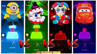 Minions Cute & [Digital Circus] Caine x Pomni & Lightning McQueen.🏆 Who Is Best?