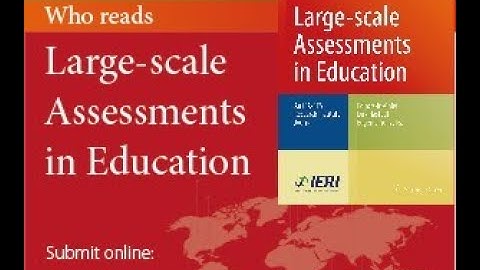 Large scale assessments in education