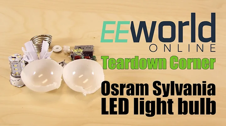 Teardown: Osram Sylvania A19 60-W equivalent LED bulb