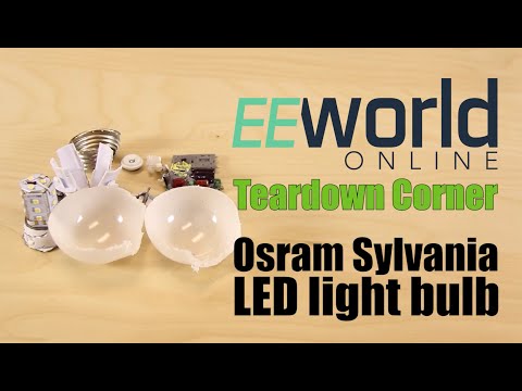 Teardown: Osram Sylvania A19 60-W equivalent LED bulb - YouTube