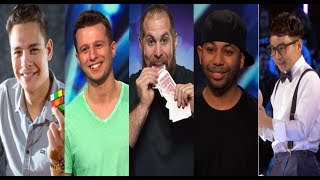 Top 5 America's got talent MAGICIAN AUDITION (JUDGES TABLE)