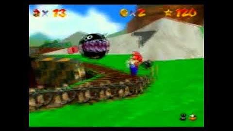 Bob-omb into a Chain Chomp!