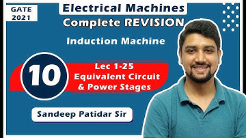 Lec 10 Equivalent Circuit & Power Stages || Induction Machine || Revision Series || GATE-2021