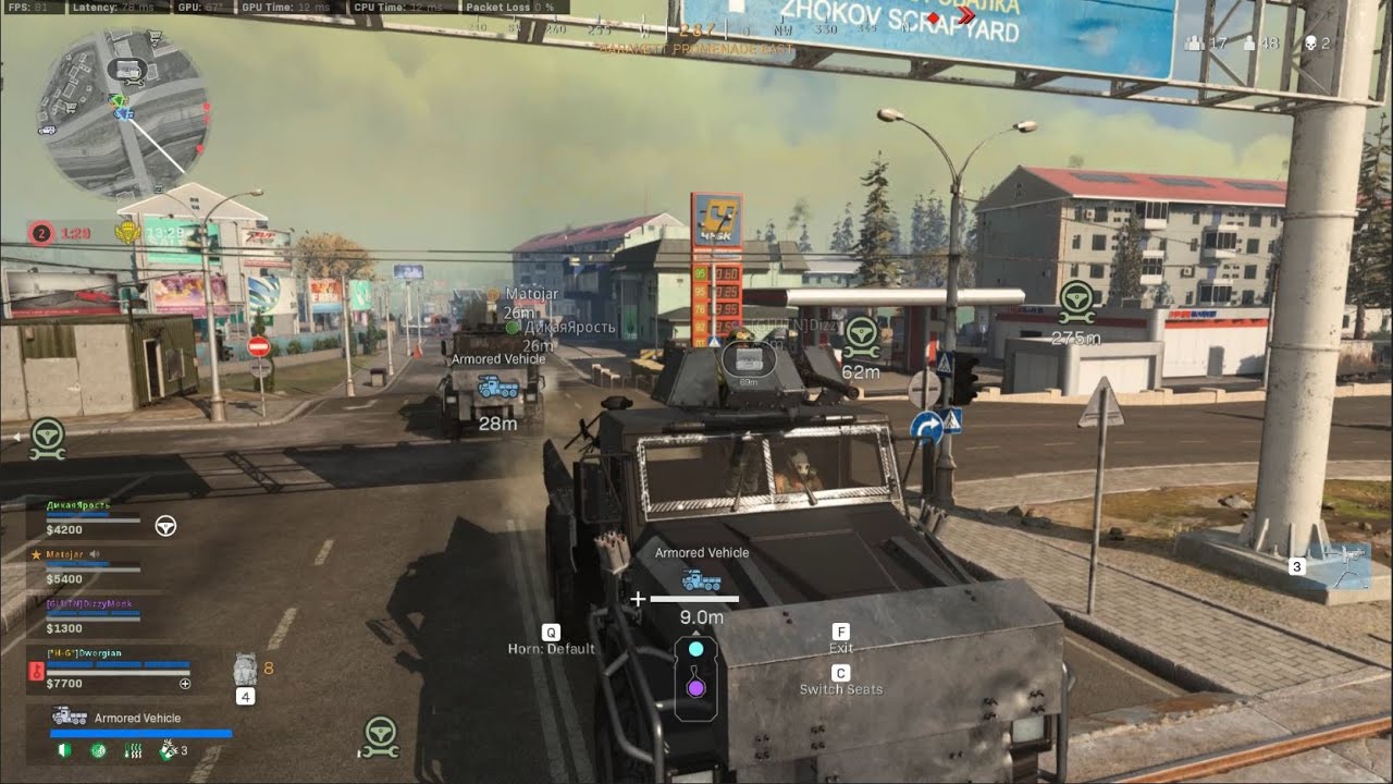 Warzone Armored Royale - Double Trucks glitch?