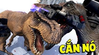 ĐẤU TRƯỜNG KHỦNG LONG T-REX BỊ CẮN MẤT ĐẦU !!! | Beast Battle Simulator | POBBrose ✔ screenshot 3