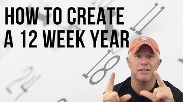 How To Create A 12 Week Year - The Perfect Execution System !