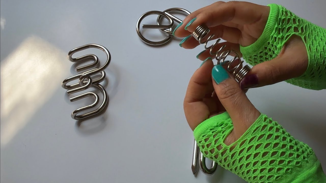 ASMR With Metal Puzzles🧩 |No Talking| 🙃*ASMR*