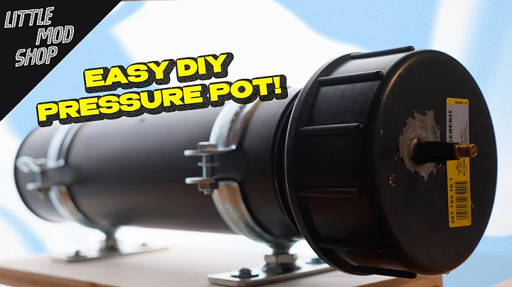 NO MORE BUBBLES / diy pressure pot cheap and easy to make