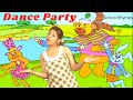 Dance party  nursery rhymes  poems in english  action rhymes  kidstart tv