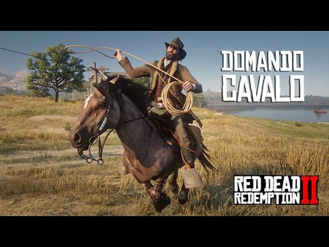 Red Dead Redemption #4 - Pegando O Laço E Domando Cavalos 