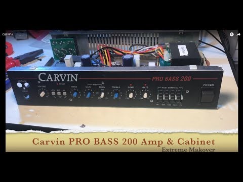 carvin-pro-bass-200-amp-and-cabinet---repair-+-extreme-make-over