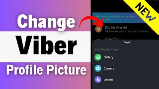 How to Change Profile Picture on Viber App from iPhone: Edit Viber Profile Image/Photo on iPhone screenshot 2