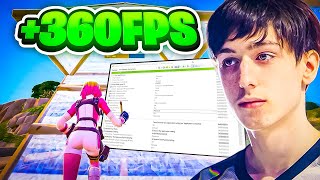 How PROS Boost FPS & Reduce Input Delay in Fortnite! ✅ (HUGE FPS BOOST)
