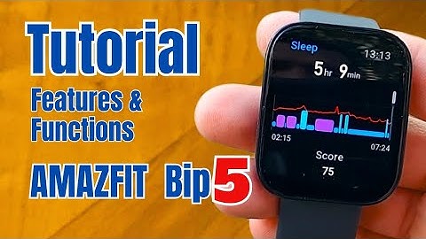 AMAZFIT Bip 5 Comprehensive Tutorial & User Guide Review - Alexa - Calls - GPS