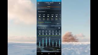 Weather Forecast - Hourly Daily
