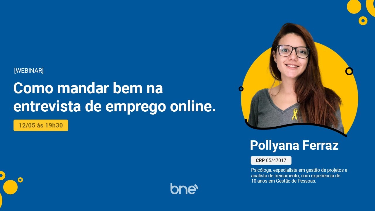 Como mandar bem na entrevista de emprego online