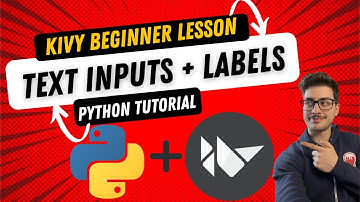 Text Inputs and Labels in Kivy, Python