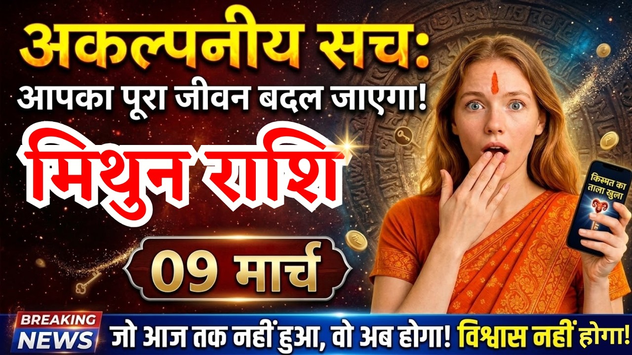 9 मार्च, मिथुन राशि वालों होगा सबसे बड़ा खुलासा, Mithun Rashi, आज का राशिफल