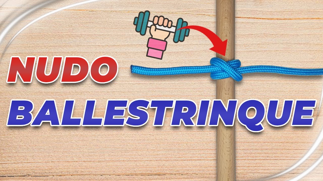 Cómo hacer un nudo Ballestrinque paso a paso | El nudo más FUERTE en solo 3 segundos
