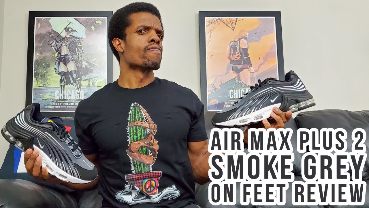 son machine philosopher Nike Air Max Plus II Black Smoke Grey On Feet Review (CQ7754 001) - YouTube