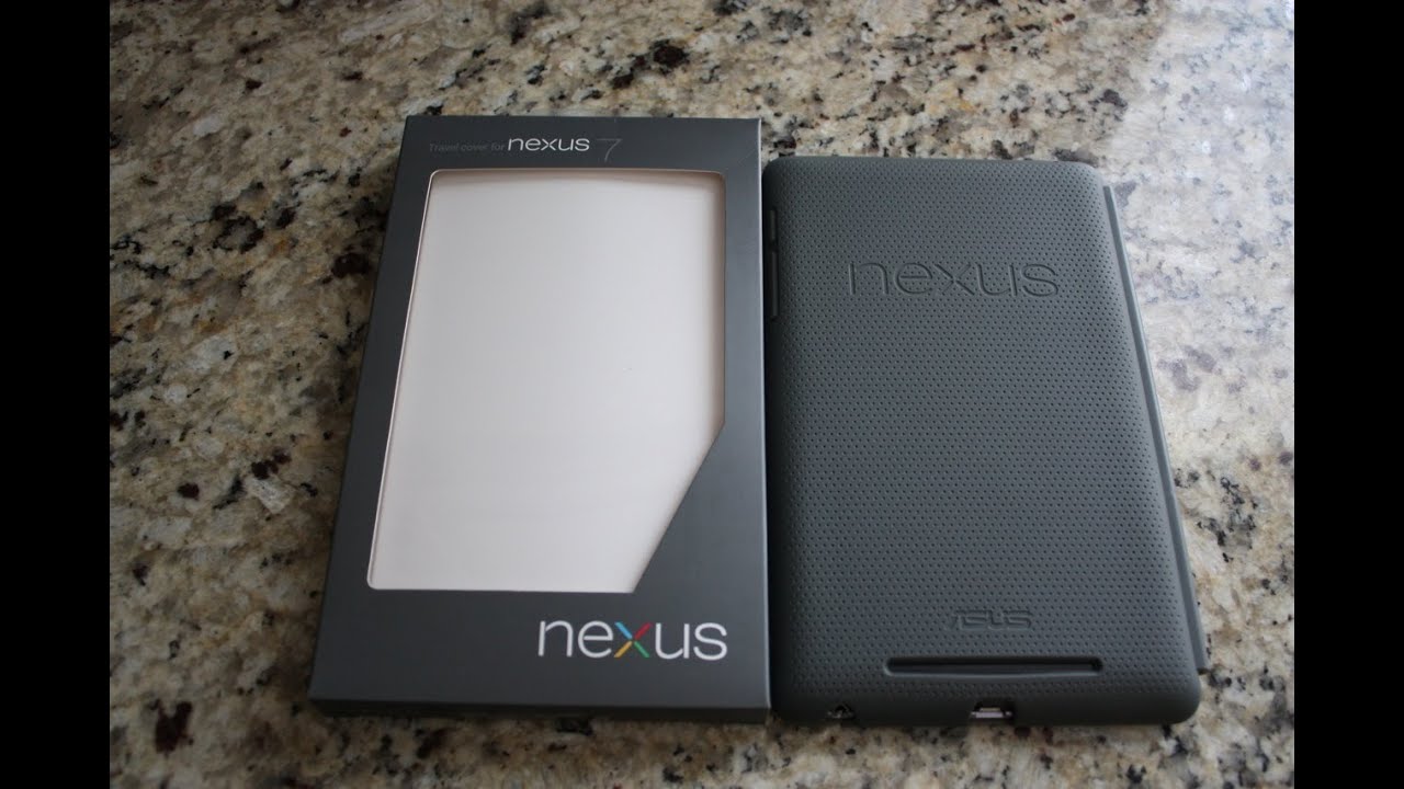Nexus 7 Official Travel Case (Dark Grey) Unboxing and Review