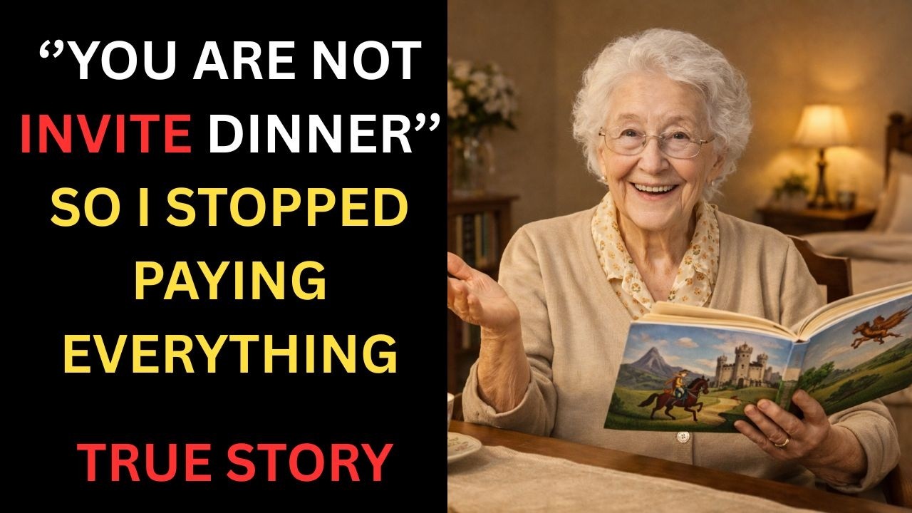 “You’re Not Invited to Dinner.” So I Stopped Paying for Everything. True Story