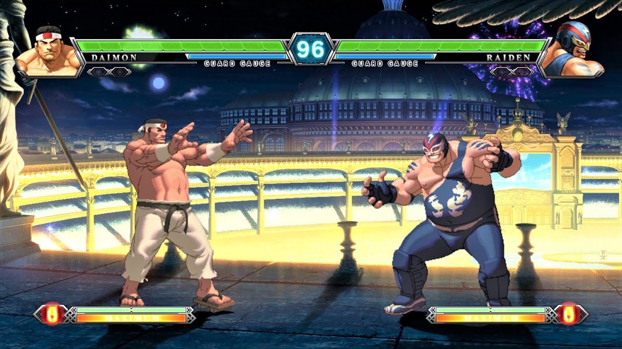 Goro Daimon vs Raiden (Hardest AI) - KOF XIII