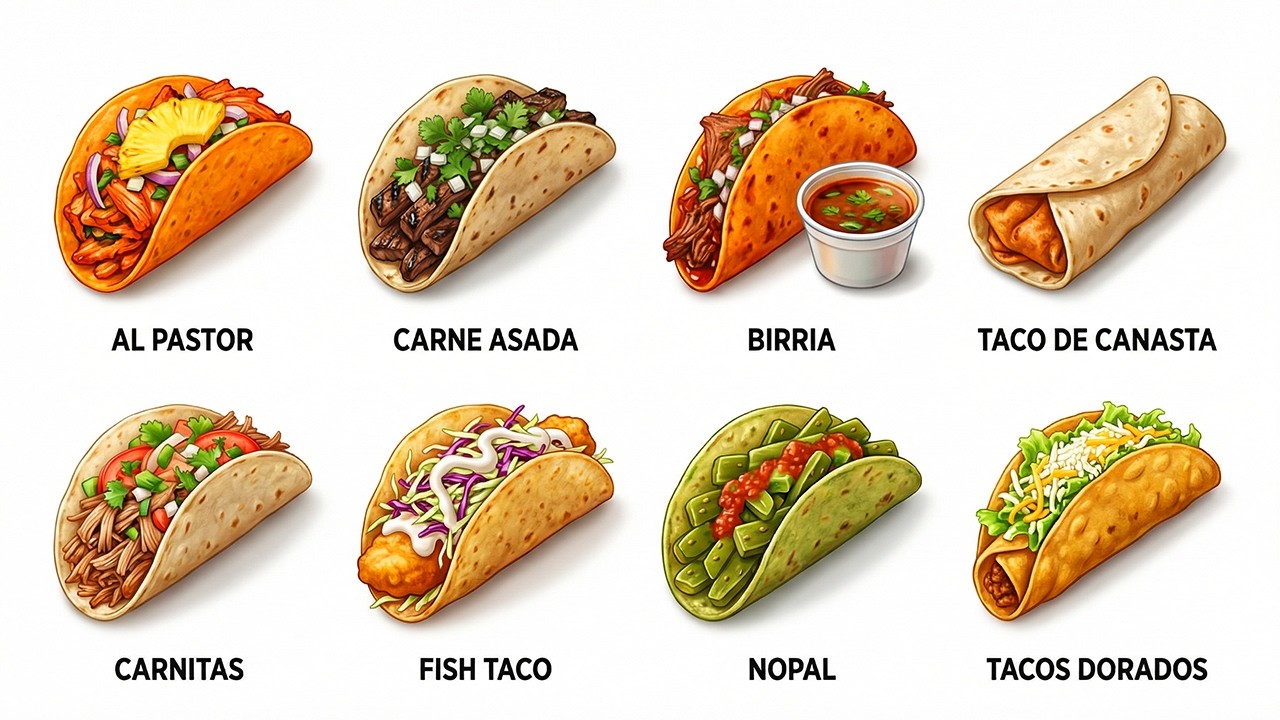 Every Taco Explained - YouTube