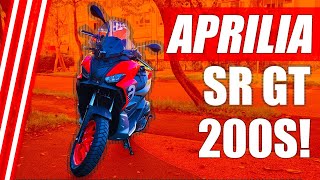 Aprilia Sr Gt 200 S İlk İzleni̇m?