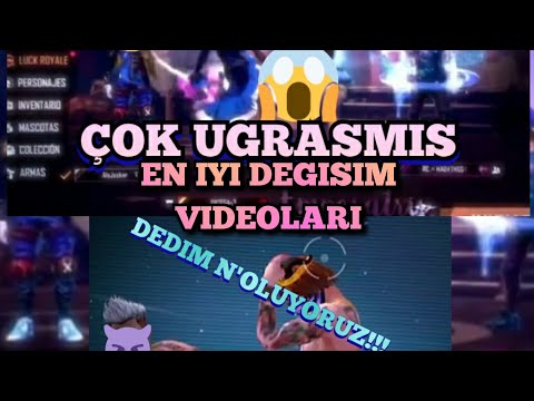 FREE FİRE TİKTOK DEĞİŞİM VİDEOLARI THE BEST/ Free Fire