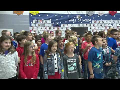 Gladwin Intermediate School Veterans Day Assembly 2022