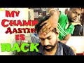 Asmr head massage by Aastik barber with neck cracking( intense massage)