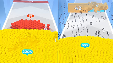 Epic Bahubali Stickman Army Battle | Count Master Stickman Clash Gameplay | Level Boss Fight 💥