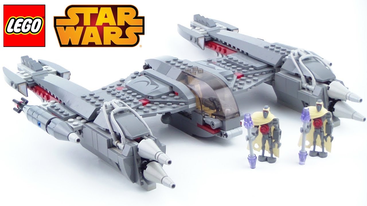 Lego Star Wars: Magna Guard Starfighter Speed Build! (7673)