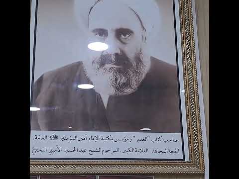 مرحوم علامه امینی ر کی بود