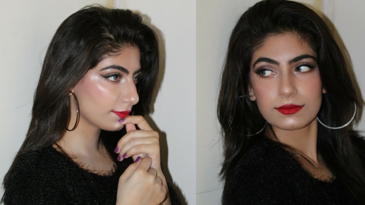 GLAMOROUS WINTER  MAKEUP LOOK FOR 2018 || INDIA