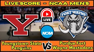 🔴 Youngstown State Penguins vs Purdue Fort Wayne Mastodons | NCAA Men’s Basketbal | Live Score Jan 7