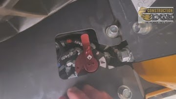 Kato Excavator 17 controls