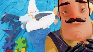 ПАЗЛЫ В ПРИВЕТ СОСЕД МОД КИТ СТАНОВЯТСЯ СЛОЖНЫМИ  HELLO NEIGHBOR ROOM PUZZLES