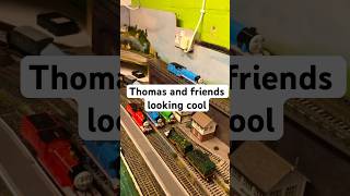 Thomas and friends looking cool #thomasandfriends #bachmann #emilytheemeraldengine #shorts #tiktok