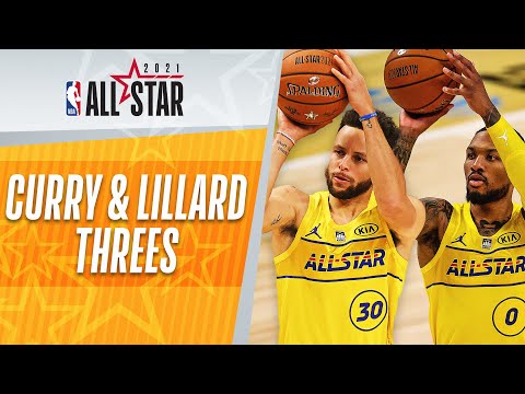 Stephen Curry & Damian Lillard Put On Another Shooting DISPLAY From Three!