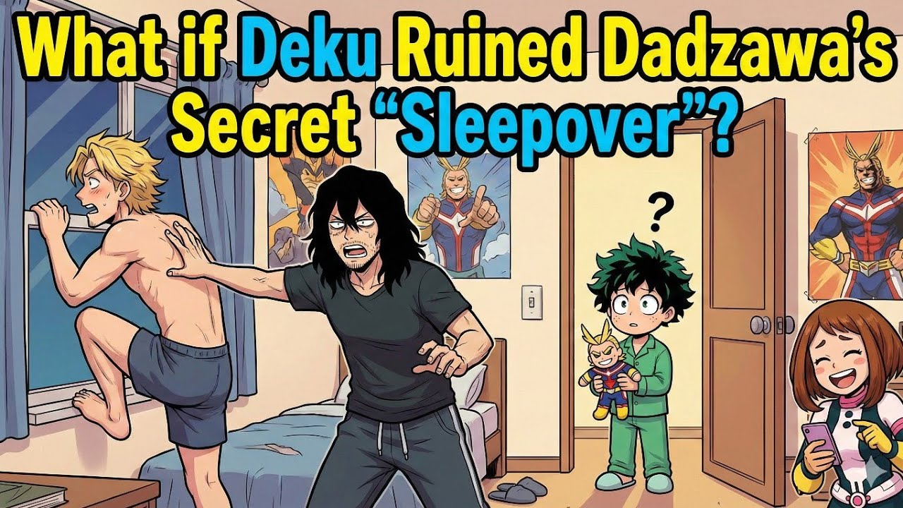 What if Deku Ruined Dadzawa's Secret  Sleepover?