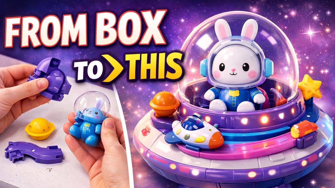 From Box to Magic ✨ ASMR Toy Unboxing & Building