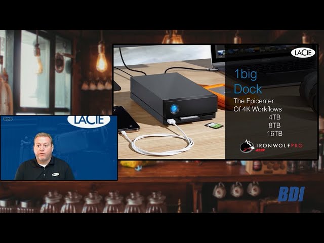 LaCie 1big Dock HDD Overview - YouTube