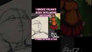 It really helped posing Velma #art #drawingtutorial #illustration  #scoobydoo #drawing #velma