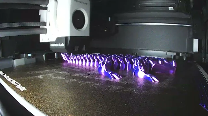 3D print timelapse - Articulated Dragon