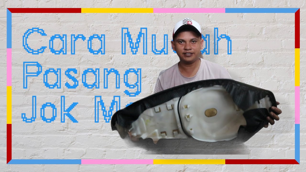 Cara Mudah Pasang kulit jok Scoopy Sendiri || Modifikasi || Otomotif