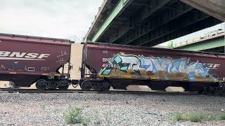BNSF #1600 Lead’s The EB Local Through Commerce City, CO 7/26/2026.